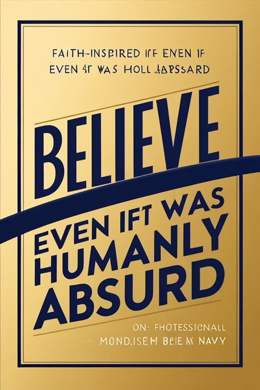 Believe Even If It Was Humanly Absurd (Paperback)