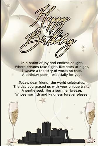 Happy Birthday Journal: The Luxurious Edition (Hardcover)